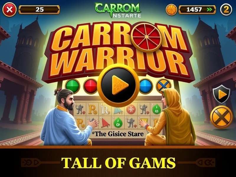 Carrom Grand Warrior Game Screenshot