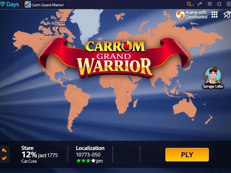 Carrom Grand Warrior Localization Features